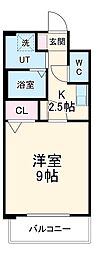 間取図画像 1K