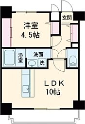 JR埼京線 北赤羽駅 徒歩7分の賃貸マンション 7階1LDKの間取り