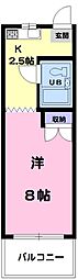 間取図画像 1K