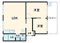 木曽川コーポラス4階4.4万円