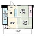 高木ハイツ3階3.8万円