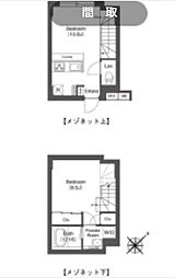JR京浜東北・根岸線 大井町駅 徒歩9分の賃貸マンション 1階1LDKの間取り