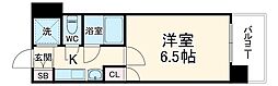 Osaka Metro御堂筋線 東三国駅 徒歩5分の賃貸マンション 2階1Kの間取り
