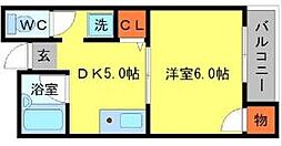 エルドラード箕面II 3階