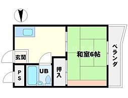 サニーサイド竹園 2階/-