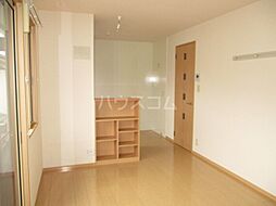 モナリエ古ヶ崎II 205 2階ワンルームのリビング/ダイニング