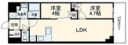 TSレジデンス東川口 2LDKの間取図画像