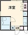 グリーンピア国立2階4.3万円