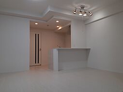 グランドソレイユ伝馬 9階1SLDKのリビング/ダイニング