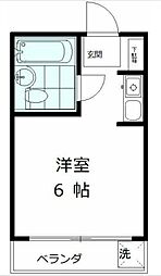 メゾン・ド・ヴィレ高円寺 5階1Kの間取り