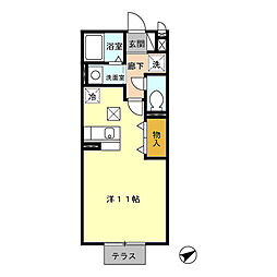 間取図画像 ワンルーム
