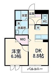 間取図画像 1DK
