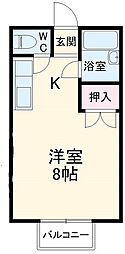 間取図画像 ワンルーム