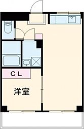マルマンプラザ辰沼 4階1LDKの間取り