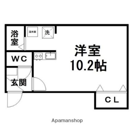 リバティみわポート ｜北海道北見市中央三輪４丁目(賃貸マンション1R・3階・25.32㎡)の写真 その2