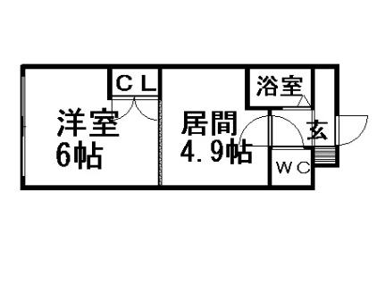 ジャグランス宮の森 311｜北海道札幌市中央区宮の森一条１０丁目(賃貸マンション1DK・3階・22.28㎡)の写真 その2