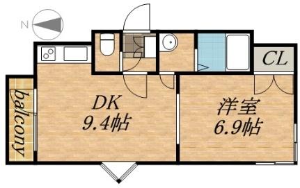 プラザ・スズ札幌II 205｜北海道札幌市中央区南十五条西８丁目(賃貸マンション1DK・2階・38.03㎡)の写真 その2