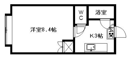アーマライトシティ 305｜北海道札幌市中央区南六条西１８丁目(賃貸マンション1K・3階・22.39㎡)の写真 その2