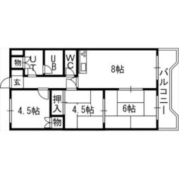 白石駅 5.4万円