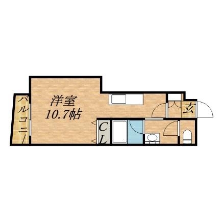 東洋ハイツ　Ａ棟 105｜北海道札幌市東区北十条東３丁目(賃貸マンション1K・1階・25.00㎡)の写真 その2