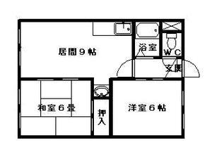 ラフォーレ北海 00101｜北海道札幌市東区本町一条２丁目(賃貸マンション2DK・1階・41.24㎡)の写真 その2