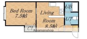 第一クインハイツ 303 ｜ 北海道札幌市東区北二十一条東２丁目（賃貸マンション1DK・3階・30.89㎡） その2