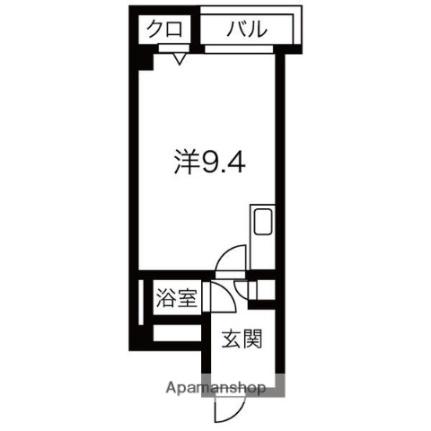 Ｙ＆Ｍ北7条ビル 507｜北海道札幌市東区北七条東４丁目(賃貸マンション1R・5階・25.60㎡)の写真 その2