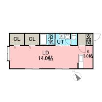 プラザＮ12 201 ｜ 北海道札幌市東区北十二条東１２丁目（賃貸アパート1K・2階・41.31㎡） その2