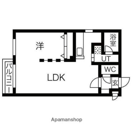 フォンテーヌ福住 ｜北海道札幌市豊平区福住一条２丁目(賃貸マンション1LDK・3階・36.30㎡)の写真 その2