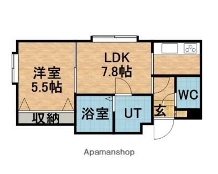 アークシティ西岡 304 ｜ 北海道札幌市豊平区西岡四条１丁目（賃貸アパート1LDK・3階・30.92㎡） その2