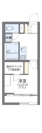 レオパレス大樹 104｜北海道札幌市豊平区月寒東三条１８丁目(賃貸アパート1K・1階・23.18㎡)の写真 その2