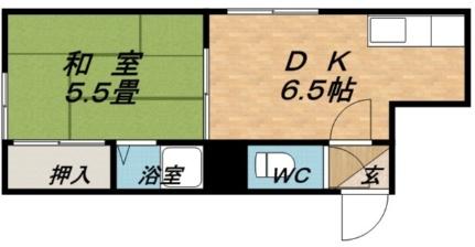 サンシティＳＳ 101｜北海道札幌市豊平区美園五条８丁目(賃貸マンション1DK・1階・25.40㎡)の写真 その2