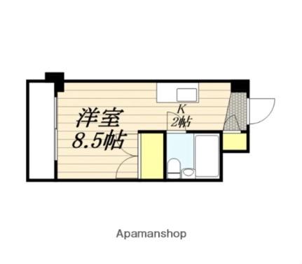 メゾン・ド・グラソン 110｜北海道札幌市豊平区中の島一条１０丁目(賃貸マンション1R・1階・19.76㎡)の写真 その2