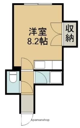 シーサイドマンション 203｜北海道函館市海岸町(賃貸マンション1R・2階・18.84㎡)の写真 その2