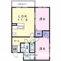 ヴォール中島 205 ｜ 北海道函館市中島町（賃貸マンション2LDK・2階・53.85㎡） その2