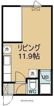 エール梁川 208｜北海道函館市梁川町(賃貸マンション1R・2階・20.00㎡)の写真 その2