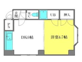 プレジール平岸 00306 ｜ 北海道札幌市豊平区平岸四条５丁目（賃貸マンション1DK・3階・22.25㎡） その2