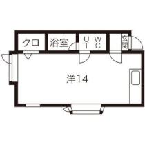 サンピア　ＦＵＫＵＺＵＭＩ 303 ｜ 北海道札幌市豊平区福住一条１丁目（賃貸アパート1R・3階・32.74㎡） その2