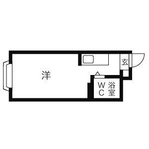 ＮＯＡ豊平 407｜北海道札幌市豊平区豊平五条６丁目(賃貸マンション1R・4階・18.00㎡)の写真 その2