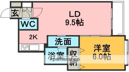 北海道札幌市豊平区福住一条２丁目（賃貸マンション1LDK・2階・35.50㎡） その2