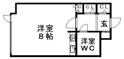 ダイアパレス白石 514｜北海道札幌市白石区南郷通１丁目北(賃貸マンション1R・5階・17.50㎡)の写真 その1