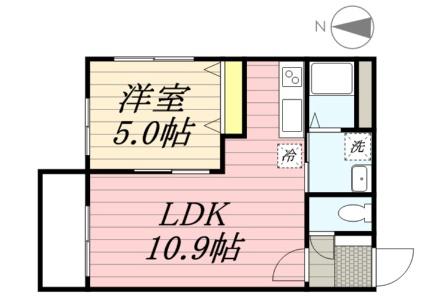 ラフェリア豊平公園 202｜北海道札幌市豊平区豊平八条１１丁目(賃貸マンション1LDK・2階・35.38㎡)の写真 その2