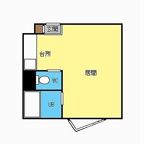 セジュールＡ 103｜北海道札幌市豊平区平岸三条１６丁目(賃貸アパート1K・2階・20.63㎡)の写真 その2