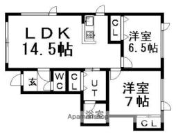 札幌市営東西線 新さっぽろ駅 バス15分 西の里学校通下車 徒歩2分