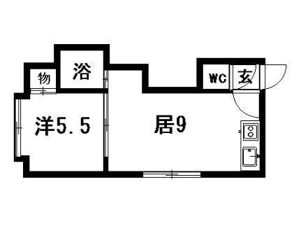 ＭＡＸ15 103 ｜ 北海道札幌市豊平区月寒東一条５丁目（賃貸アパート1LDK・2階・23.49㎡） その2