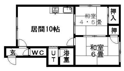 北海道札幌市厚別区厚別東二条６丁目(賃貸アパート2LDK・1階・40.49㎡)の写真 その2