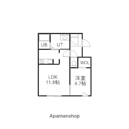 北海道札幌市白石区菊水七条１丁目（賃貸マンション1LDK・3階・40.13㎡） その2