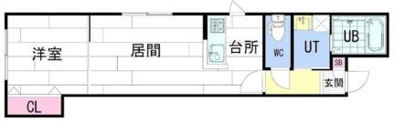 Ｍ’ｓ　ｓｑｕａｒｅ 206｜北海道札幌市豊平区豊平三条９丁目(賃貸マンション1LDK・2階・32.59㎡)の写真 その2