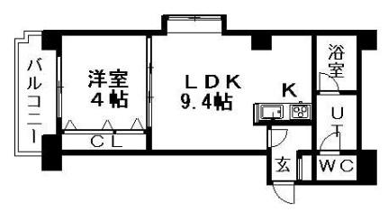 アクセス東札幌 203｜北海道札幌市白石区東札幌四条３丁目(賃貸アパート1DK・2階・32.67㎡)の写真 その2