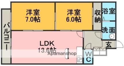 北海道札幌市豊平区月寒東二条５丁目(賃貸マンション2LDK・4階・56.38㎡)の写真 その2